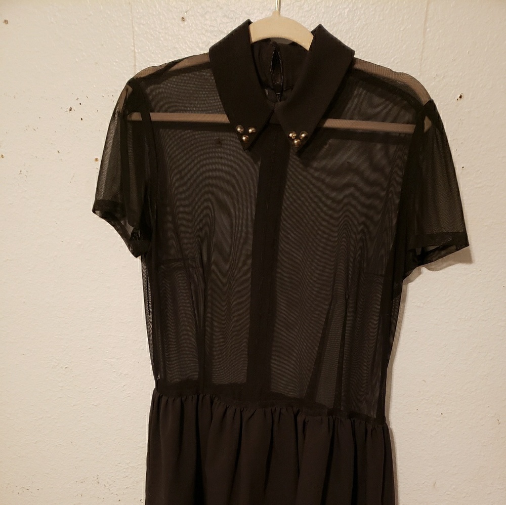 Deandri Mesh Top Dress